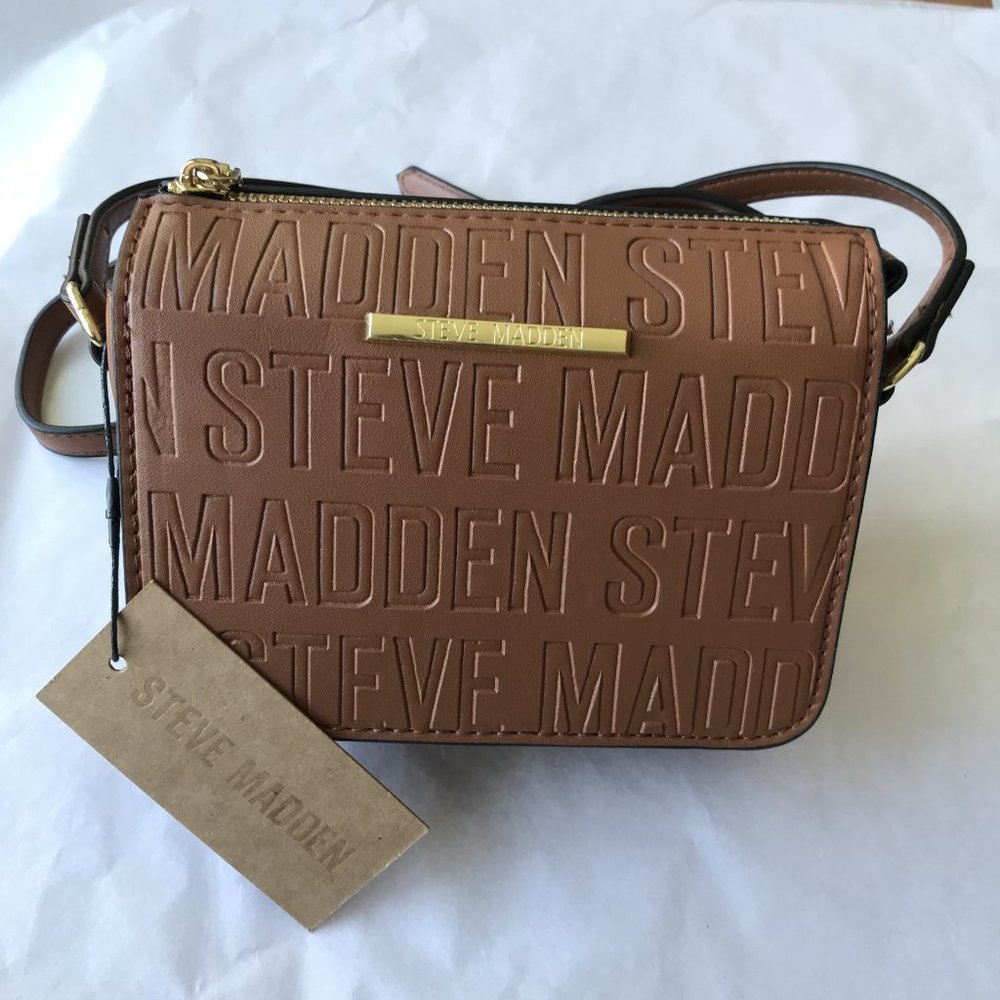 STEVE MADDEN BCUBA True Cognac  Crossbody bag  INTERIOR : 3 Compartments